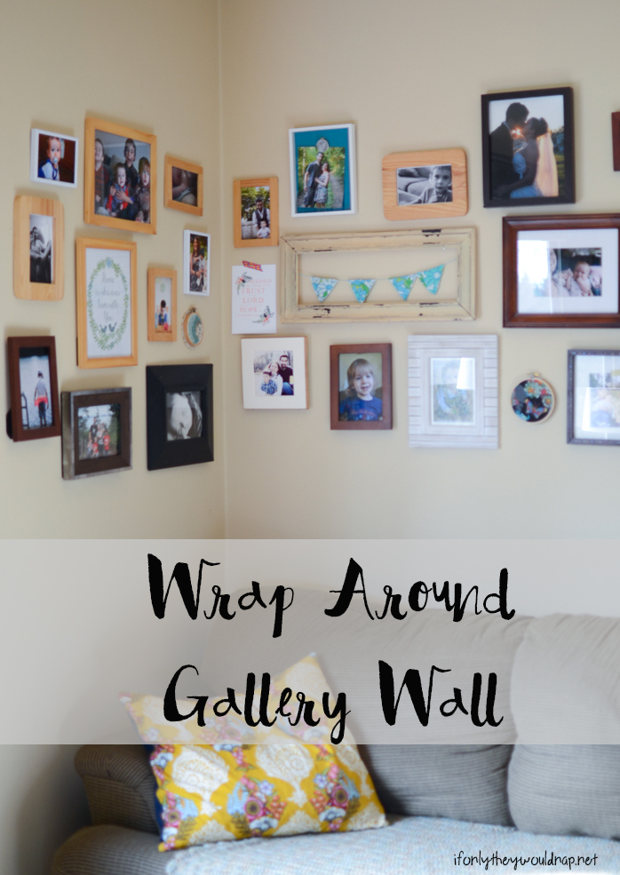 Wrap Around Gallery Wall