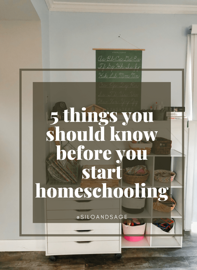 Five Things You Should Know Before You Start Homeschooling