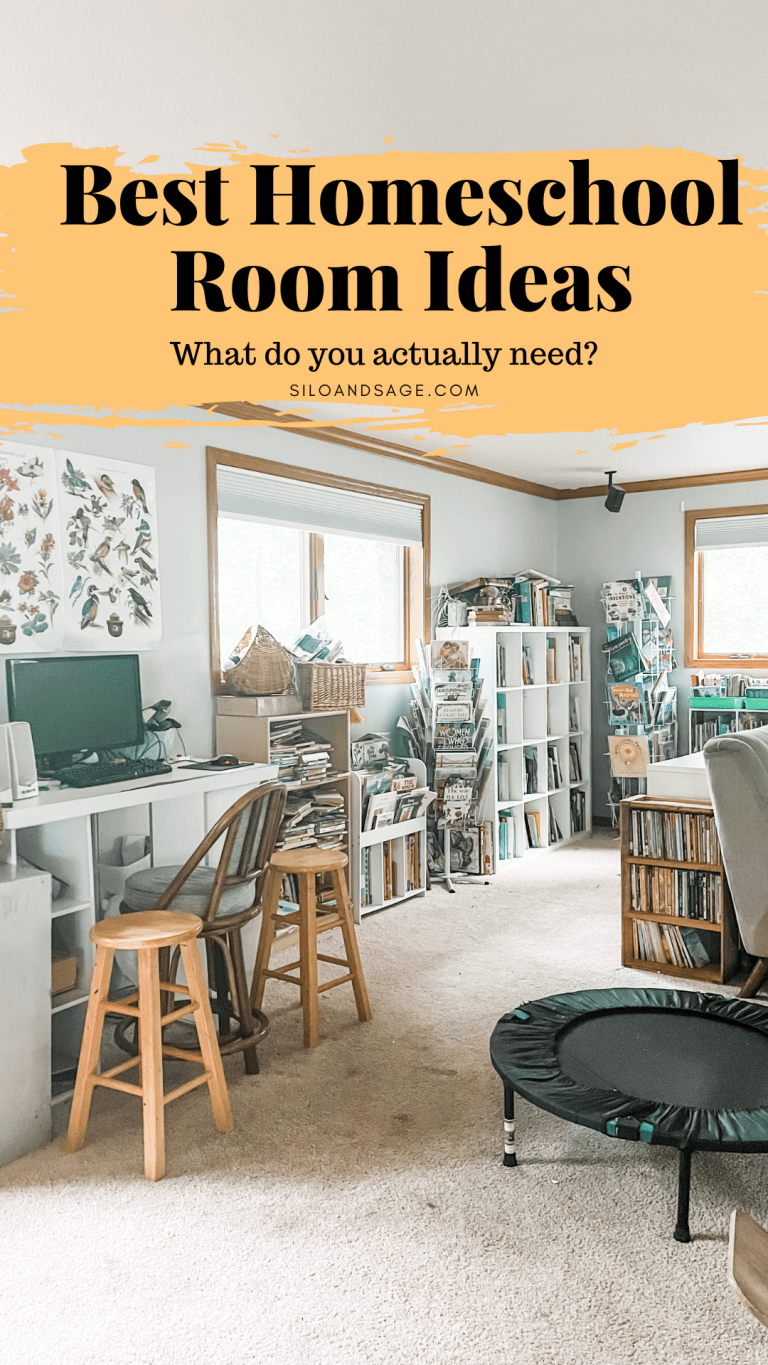 Best Homeschool Room Ideas: what do you actually need?