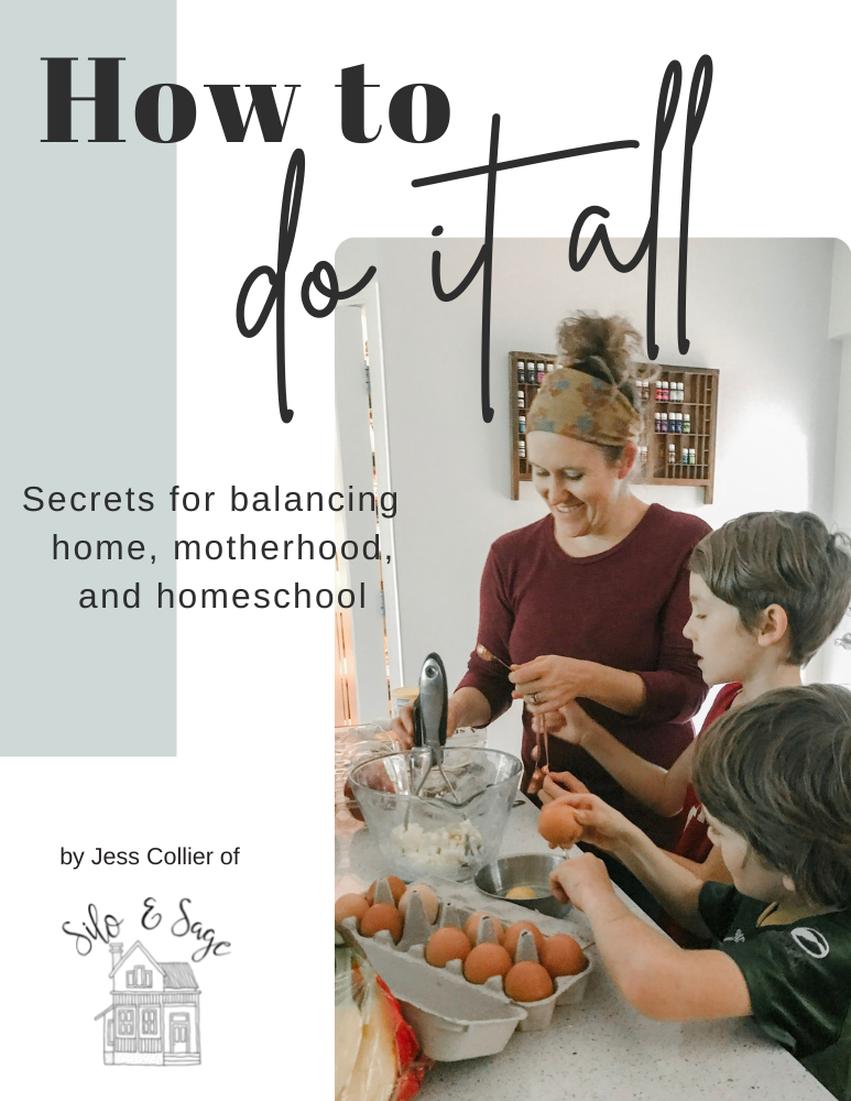 How to Do it All Secrets to balancing home, motherhood, and homeschool