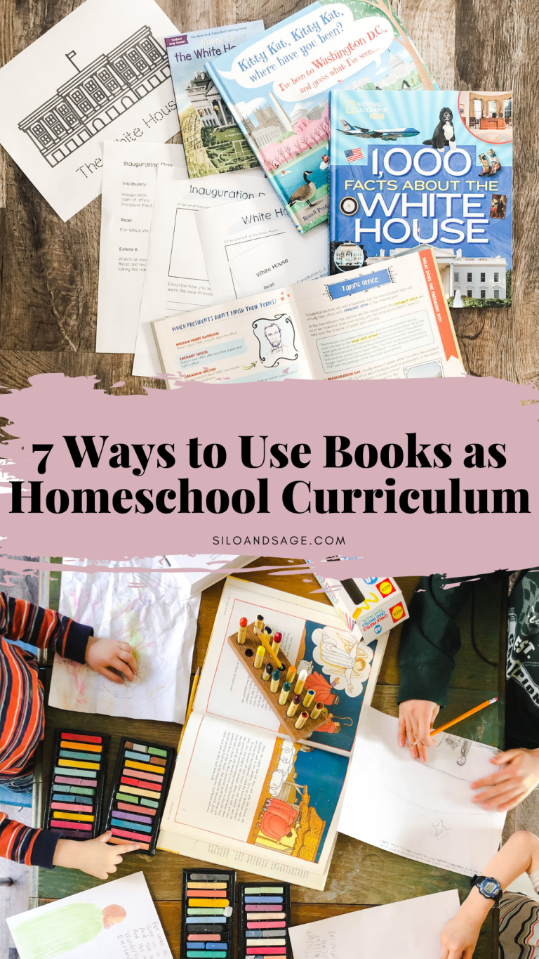 Seven Ways to use Books as Homeschool Curriculum
