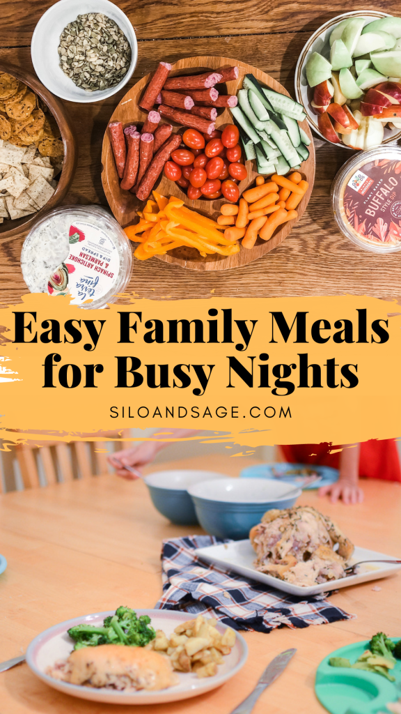 easy family meals for busy nights
